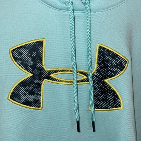 Under Armour teal hoodie - Picture 2 of 2